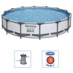 Bestway ensemble de piscine steel pro max 427x84 cm