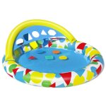 Bestway pataugeoire splash & learn 120x117x46 cm