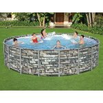 Bestway piscine power steel 549x132 cm