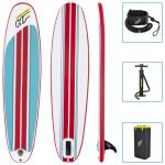 Bestway sup gonflable hydro - force compact surf 8 243x57x7 cm