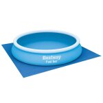 Bestway tapis de sol pour piscine flowclear 396x396 cm Bestway tapis de sol pour piscine flowclear 396x396 cm