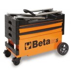 Beta tools chariot � outil repliable c27s - o en acier orange