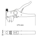 Beta tools pince  dnuder automatique 1149f 175 mm 011490010