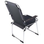 Bo - camp chaise de camping pliable copa rio classic graphite