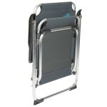 Bo - camp chaise de camping pliable copa rio comfort xxl graphite