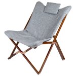 Bo - camp chaise de dtente bloomsbury gris