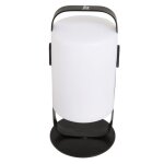 Bo - camp lampe de table  led helms blanc et noir