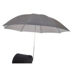 Bo - camp parasol de chaise universelle 106 cm gris