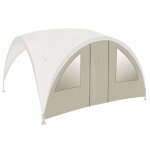 Bo - camp paroi latérale avec porte pour tente de réception moyen beige Bo - camp paroi latérale avec porte pour tente de réception moyen beige