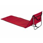 Bo - camp tapis de plage 2 en 1 lota rouge