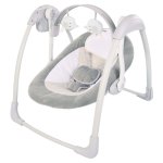 Bo jungle transat pour bb b - portable dolphy gris