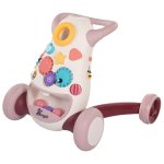 Bo jungle trotteur bb b - walking aid jumpy rose