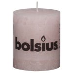 Bolsius bougies pilier rustiques 6 pcs 80 x 68 mm rose pastel Bolsius bougies pilier rustiques 6 pcs 80 x 68 mm rose pastel