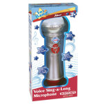 Bontempi microphone jouet argent