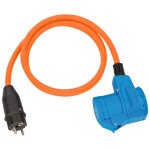 Brennenstuhl cble adaptateur de camping 1, 5 m orange