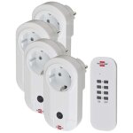 Brennenstuhl ensemble de commutateurs radio rc ce1 4001 4 pcs