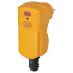Brennenstuhl fiche de disjoncteur jaune Brennenstuhl fiche de disjoncteur jaune