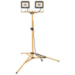 Brennenstuhl projecteur dual � led � tr�pied jaro 2x30 w
