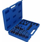 Brilliant tools kit d'extraction de vis et de perage et guidage 25pcs