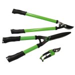 Brder mannesmann ensemble de cisailles de jardin 3 pcs