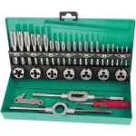 Brüder mannesmann ensemble de tarauds et de filières 32 pcs Brüder mannesmann ensemble de tarauds et de filières 32 pcs