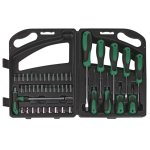 Brüder mannesmann kit tournevis et embouts pour douille 47 pièces Brüder mannesmann kit tournevis et embouts pour douille 47 pièces