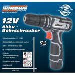 Brüder mannesmann perceuse sans fil 12 v 1, 3 ah Brüder mannesmann perceuse sans fil 12 v 1, 3 ah