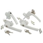 Brder mannesmann poignes de scurit de fentre 4 pcs