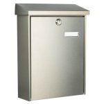 Burg - wchter bote aux lettres oslo 3767 ni acier inoxydable argent