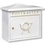 Burg - wchter bote aux lettres sylt 1883 w acier blanc