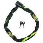 Burg - wchter cble antivol avec serrure cylindrique 580 90 jaune