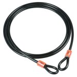 Burg - wchter cble de scurit en spirale 5 m noir