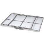 Camp gear table de camping pliable economy 80 x 60 x 69 cm acier Camp gear table de camping pliable economy 80 x 60 x 69 cm acier