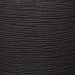 Capi jardini�re nature rib carr� 50 x 50 cm noir