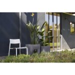 Capi jardini�re urban smooth carr� 40x40x40 cm gris fonc�