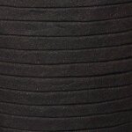 Capi pot  fleurs nature row rond 40 x 32 cm noir kblro270
