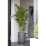 Capi pot � fleurs urban smooth 36x47 cm gris fonc�