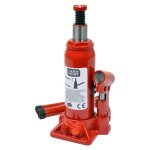 Carpoint cric hydraulique bouteille 3000 kg rouge