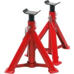 Carpoint cric de type rouleur et 2 supports d'essieu 2000 kg rouge Carpoint cric de type rouleur et 2 supports d'essieu 2000 kg rouge