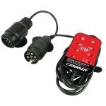 Carpoint testeur de prise d'attelage  led 12 v noir