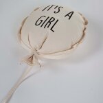 Childhome ballon dcoratif en toile it's a girl