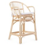 Childhome chaise junior avec coussin montana rotin