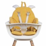 Childhome coussin de siège universel girafe velours ocre Childhome coussin de siège universel girafe velours ocre