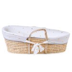 Childhome panier mose avec matelas et housse naturel dor