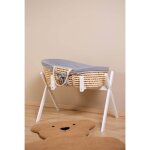 Childhome panier mose avec matelas et housse naturel gris