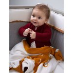 Childhome protection de parc pour enfants 340x35cm jersey crochet cru