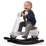 Childhome scooter à bascule blanc et noir Childhome scooter à bascule blanc et noir