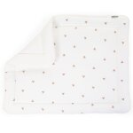 Childhome tapis de parc enfants 75x95 cm jersey hearts et mousseline