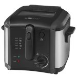 Clatronic friteuse 1600 w noir fr 3649