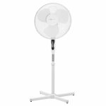 Clatronic ventilateur sur pied vl 3603 s 40 cm 45 w blanc